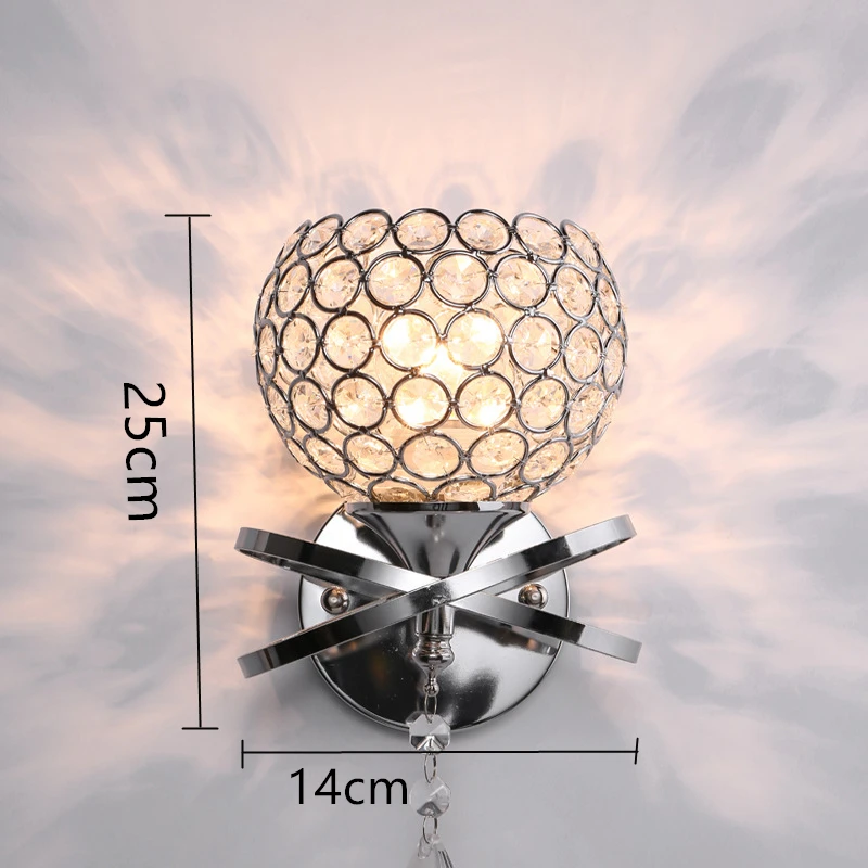 Crystal Led Wall Lamp Modern Wall Lights Home Lighting LivingRoom Bedroom Nordic Vanity Mirror Vintage Lampshade Light Fixture
Crystal Led Wall Lamp Modern Wall Lights Home Lighting LivingRoom Bedroom Nordic Vanity Mirror Vintage Lampshade Light Fixture