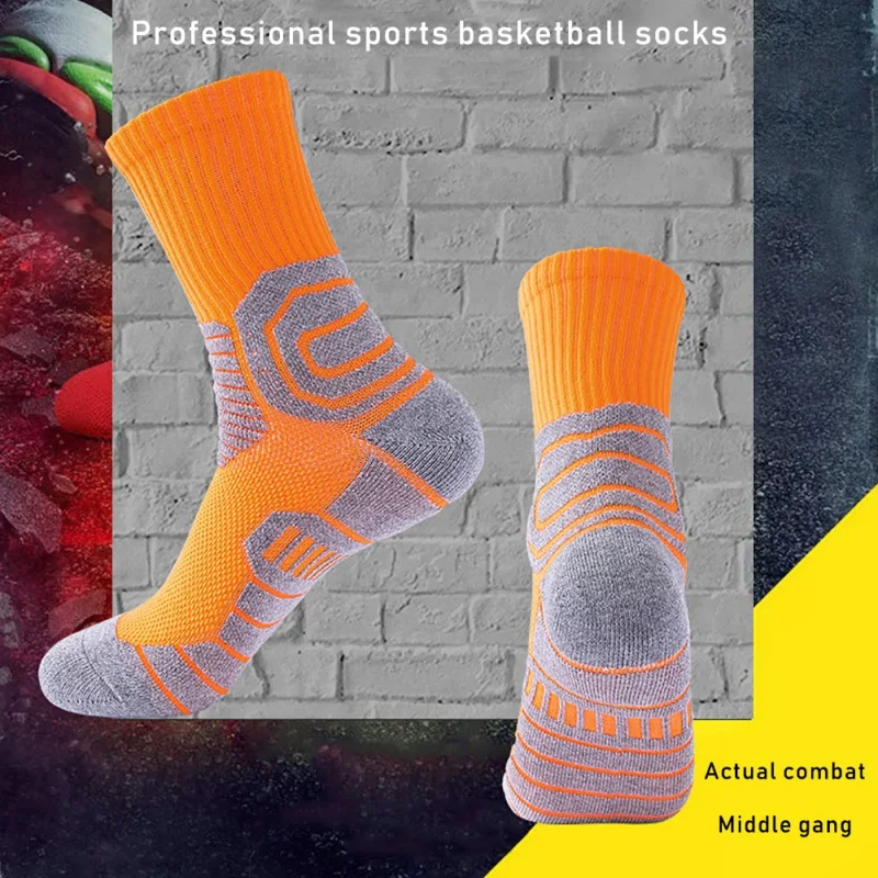 Men Professional Socks Cotton Breathable Comfortable Soft Thick Non-Slip Soccer Running Mid Sports Stockings
Men Professional Socks Cotton Breathable Comfortable Soft Thick Non-Slip Soccer Running Mid Sports Stockings