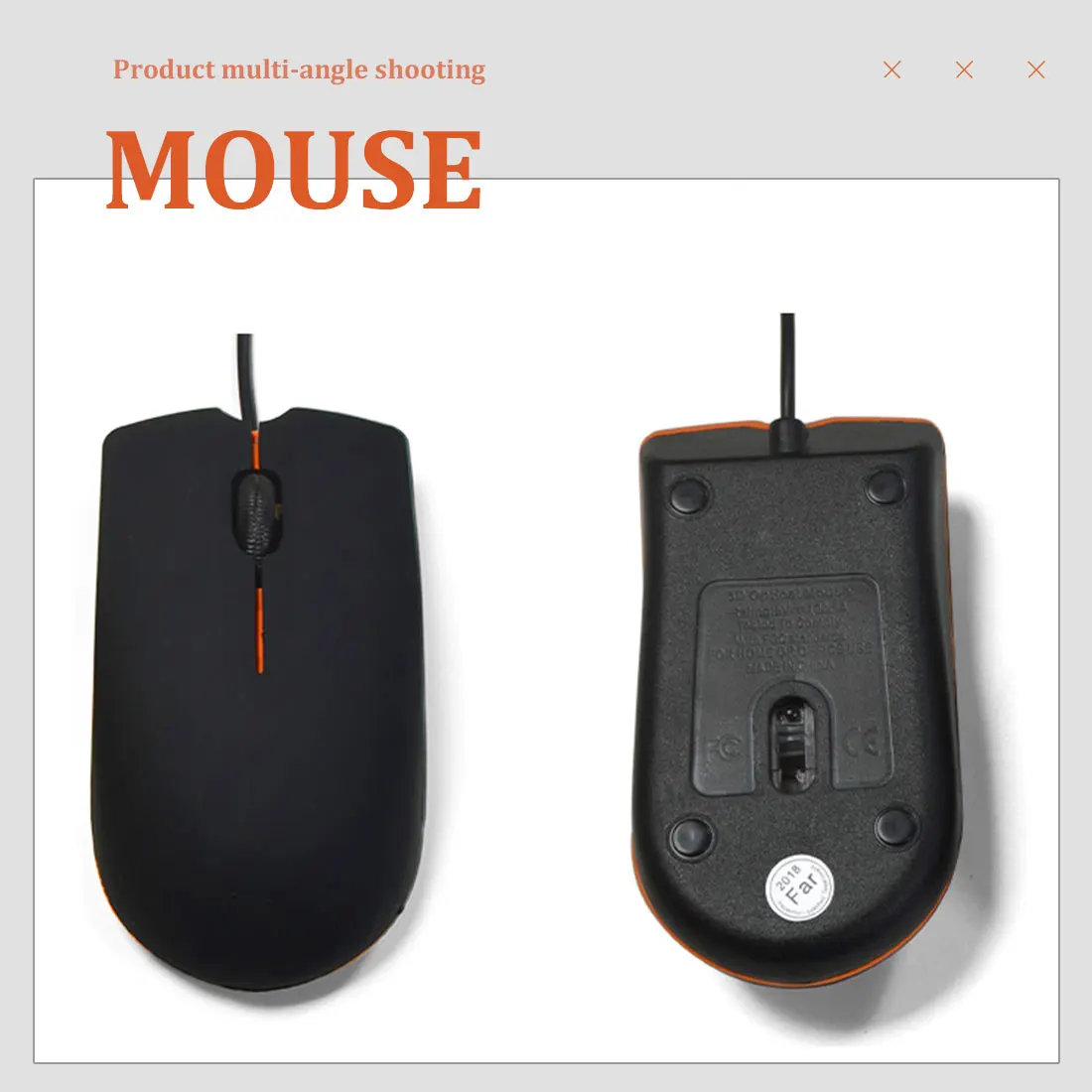 1200dpi Wired Mouse Computer Office Mouse Frosted USB Gaming Mouse for PC, Laptop Suitable for PC Notebook Laptop Non Slip Mouse
1200dpi Wired Mouse Computer Office Mouse Frosted USB Gaming Mouse for PC, Laptop Suitable for PC Notebook Laptop Non Slip Mouse