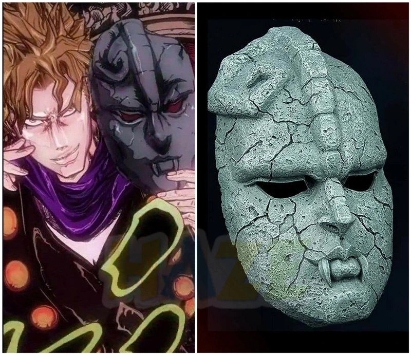 Anime JoJo's Bizarre Adventure Vampire Stone Resin Cosplay Mask Halloween Prop Cosplay Collection Adult Unisex
Anime JoJo's Bizarre Adventure Vampire Stone Resin Cosplay Mask Halloween Prop Cosplay Collection Adult Unisex