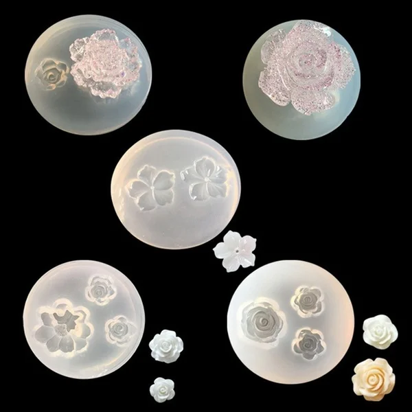 1Pcs 3D Flower Epoxy Mold Handmade Jewelry Pendant Making Mold Diy Silica Gel Mould Decoration
1Pcs 3D Flower Epoxy Mold Handmade Jewelry Pendant Making Mold Diy Silica Gel Mould Decoration