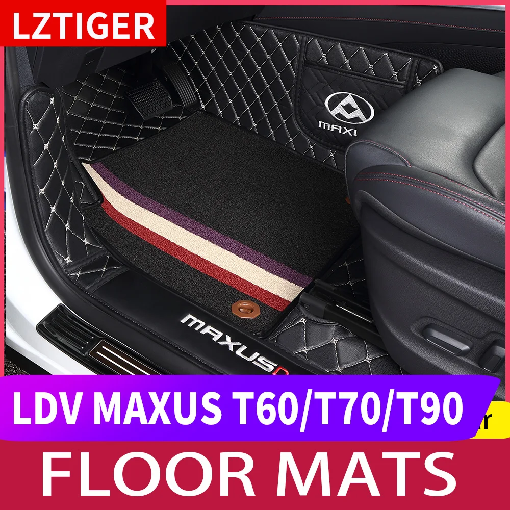 For LDV MAXUS T60 T70 T90 Pickup Accessories Mats for car carpet Full encirclement Mats for car Waterproof and Wear-resistant Ma
For LDV MAXUS T60 T70 T90 Pickup Accessories Mats for car carpet Full encirclement Mats for car Waterproof and Wear-resistant Ma