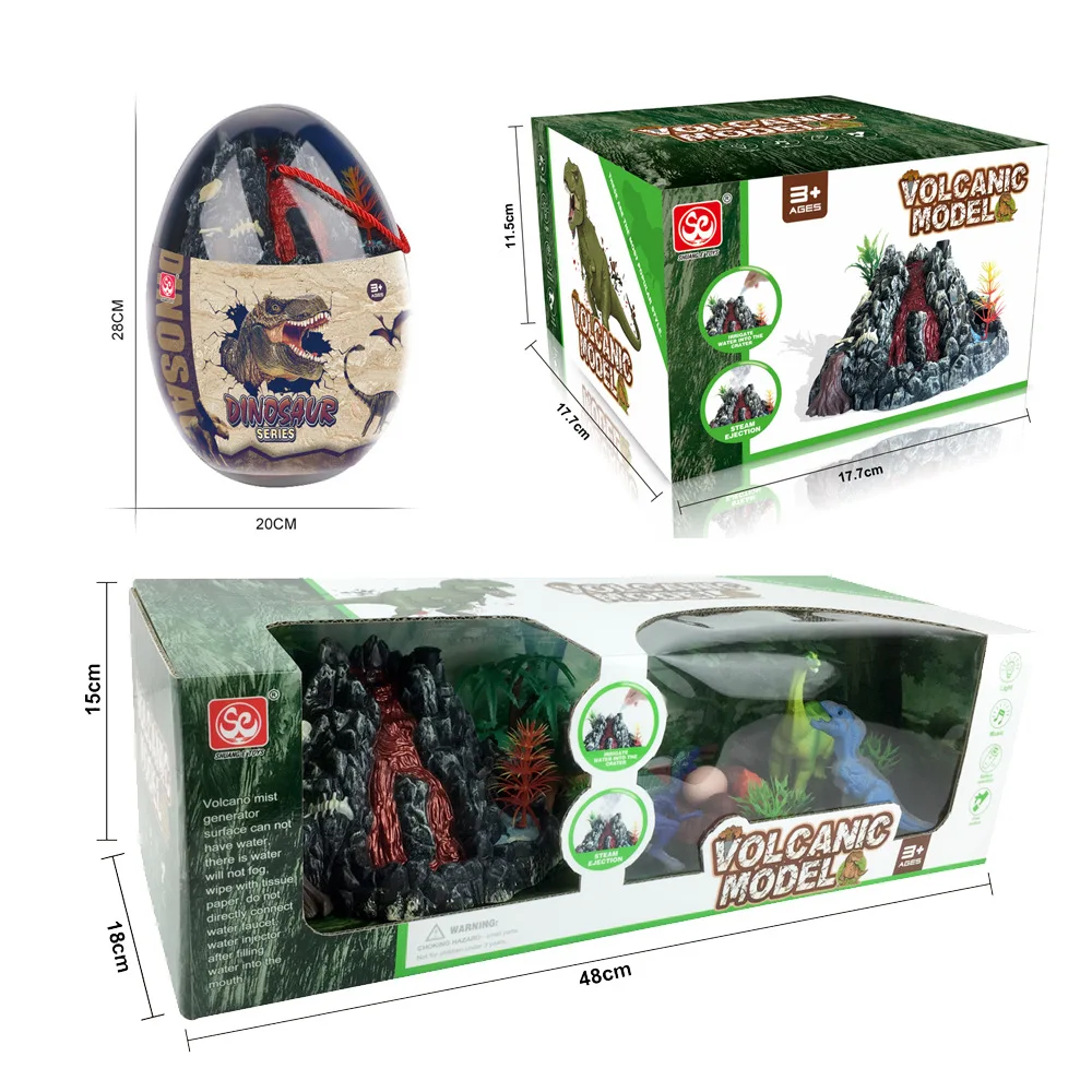 Dinosaur world deformation dinosaur toy simulation volcano eruption model children animal suit
Dinosaur world deformation dinosaur toy simulation volcano eruption model children animal suit