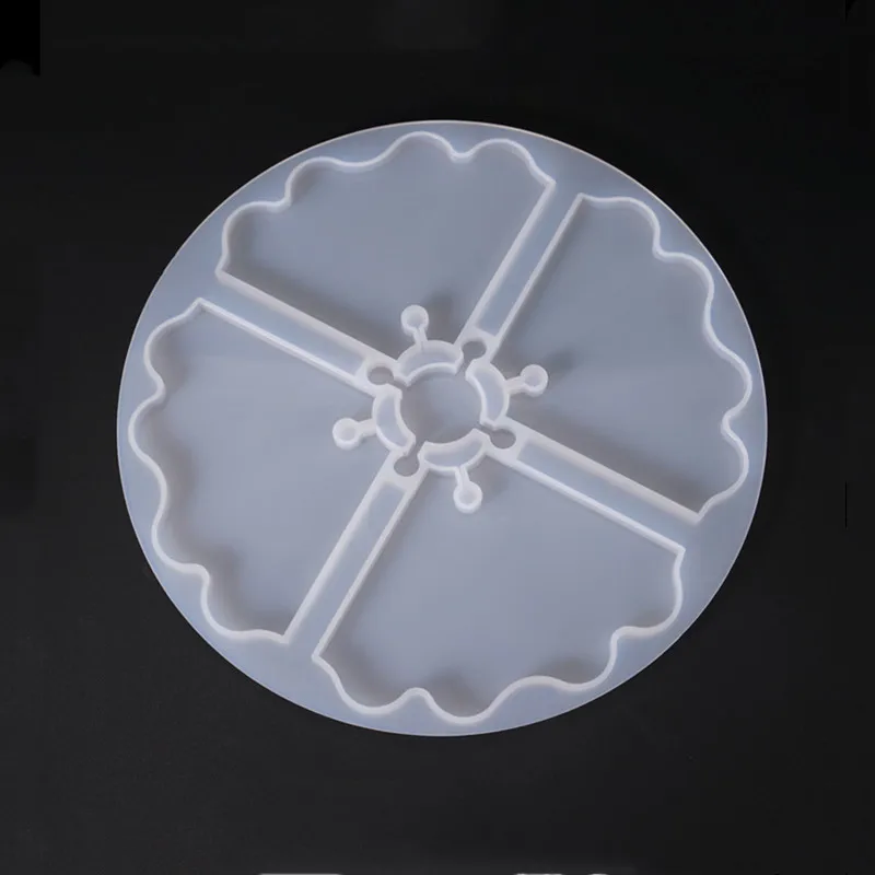 Coaster chassis silicone mold decoration UV epoxy household decoration jewelry accessory mold
Coaster chassis silicone mold decoration UV epoxy household decoration jewelry accessory mold