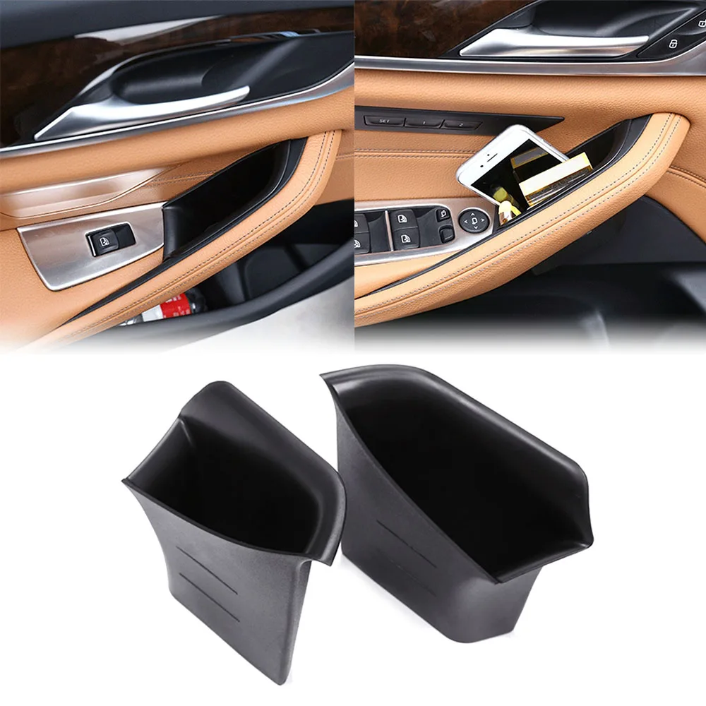 1 Pair Car Front Door Armrest Storage Box Holders For BMW 5 Series G30 530I 2018-2021 Replacement Stowing Tidying Storage Boxes
1 Pair Car Front Door Armrest Storage Box Holders For BMW 5 Series G30 530I 2018-2021 Replacement Stowing Tidying Storage Boxes