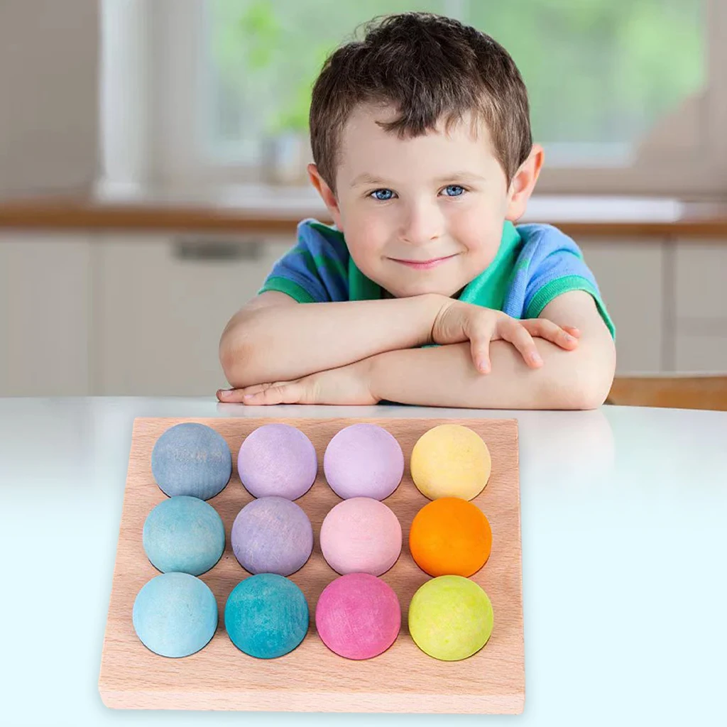Montessori Toy Wooden Ball Toys Rainbow Ball Numbers Counting Kids Toy Early Intelligence for Kid Gift
Montessori Toy Wooden Ball Toys Rainbow Ball Numbers Counting Kids Toy Early Intelligence for Kid Gift