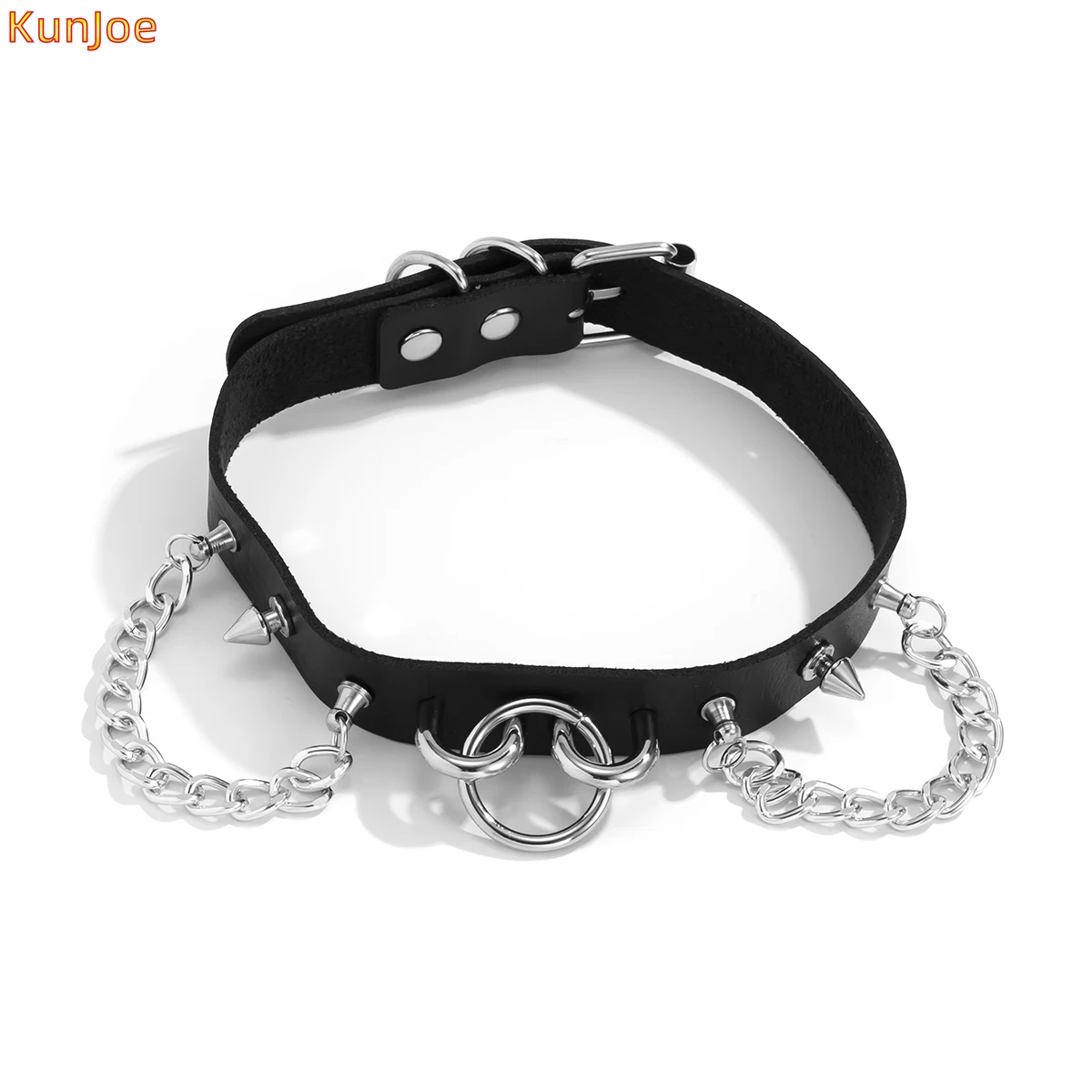 KunJoe Black Leather Choker Collar For Women Goth Punk Chain Harajuku Necklace Sexy Vegan Chocker Festival Girls Gothic Jewelry 
KunJoe Black Leather Choker Collar For Women Goth Punk Chain Harajuku Necklace Sexy Vegan Chocker Festival Girls Gothic Jewelry