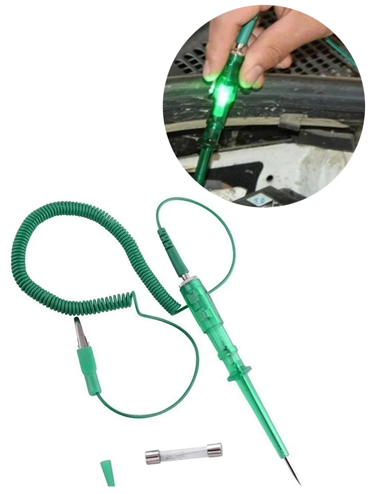 Portable Auto Car Light Circuit Tester Lamp Voltage DC 6V 12V 24V Copper Test Pen Detector Probe Light System Test Probe Lamp
Portable Auto Car Light Circuit Tester Lamp Voltage DC 6V 12V 24V Copper Test Pen Detector Probe Light System Test Probe Lamp