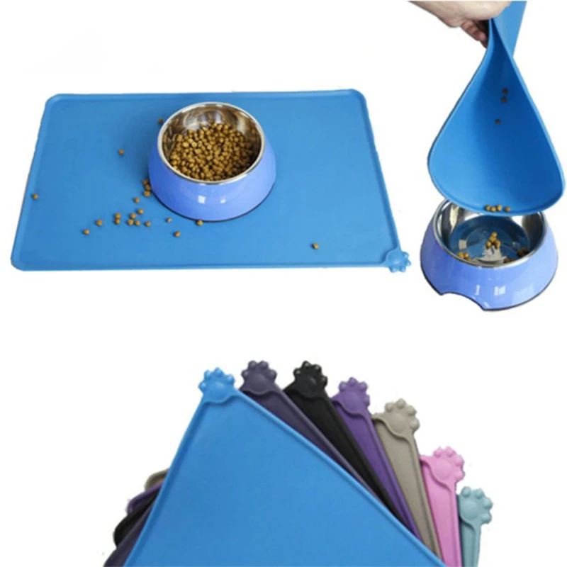 Waterproof Pet Mat For Dog Cat Solid Color Silicone Pet Food Pad Pet Bowl Drinking Mat Dog Feeding Placemat Easy Washing
Waterproof Pet Mat For Dog Cat Solid Color Silicone Pet Food Pad Pet Bowl Drinking Mat Dog Feeding Placemat Easy Washing