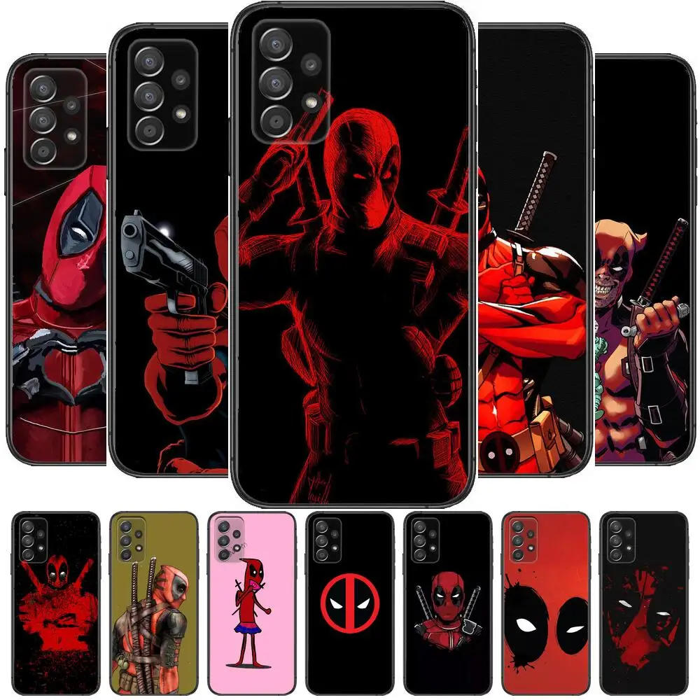 Marvel Super Hero Deadpool Phone Case Hull For Samsung Galaxy A70 A50 A51 A71 A52 A40 A30 A31 A90 A20E 5G S Black Shell Art Cell
Marvel Super Hero Deadpool Phone Case Hull For Samsung Galaxy A70 A50 A51 A71 A52 A40 A30 A31 A90 A20E 5G S Black Shell Art Cell