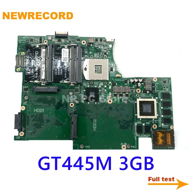 Материнская плата для ноутбука newзапись CN 053JR7 Dell Studio XPS 17R L701X HM57 DDR3 GT445M 3 Гб
