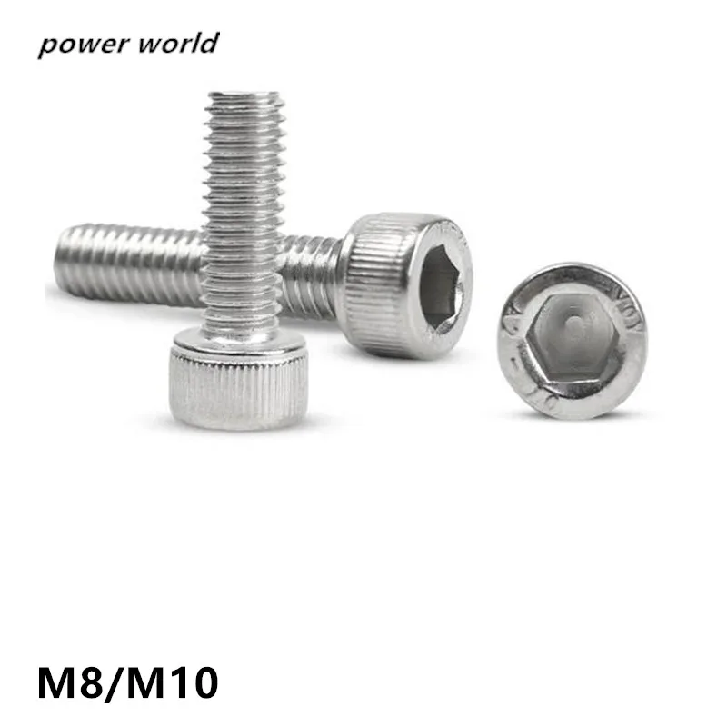 Болты M8/M10 DIN912 с шестигранной головкой болты 304 из нержавеющей стали внутренний шестигранный винт с метрической резьбой
Болты M8/M10 DIN912 с шестигранной головкой болты 304 из нержавеющей стали внутренний шестигранный винт с метрической резьбой
