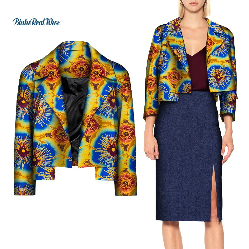 2021 Summer African Print Casual Suits for Sexy Lady Bazin Riche Dashiki Long Sleeve Blazer Coat Cotton African Clothes WY8474
2021 Summer African Print Casual Suits for Sexy Lady Bazin Riche Dashiki Long Sleeve Blazer Coat Cotton African Clothes WY8474