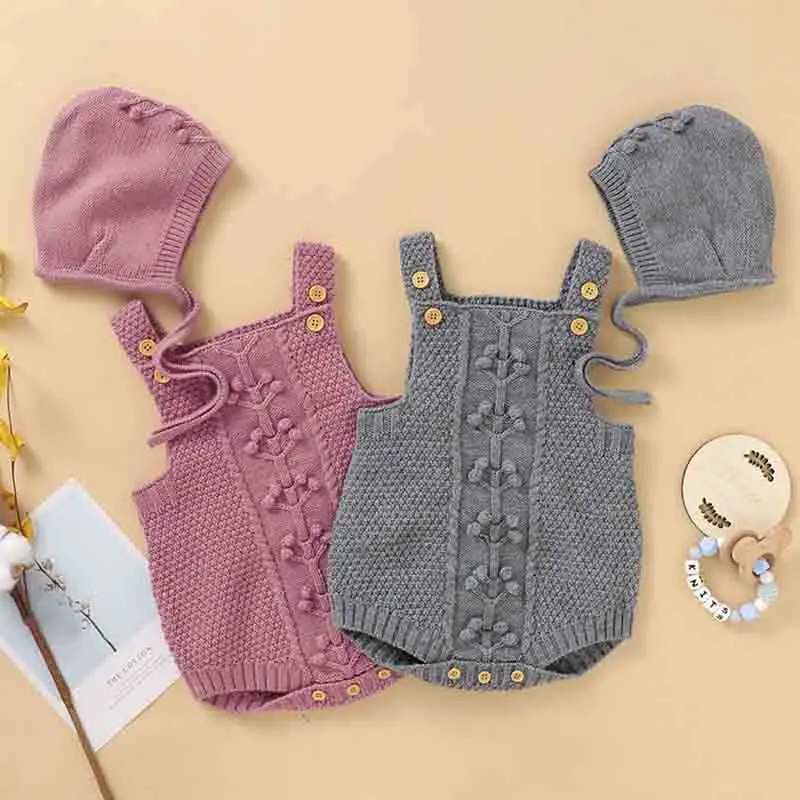 Baby Girl Bodysuits Knitted Newborn Infant BodySuits+Caps Toddler Kids Jumpsuits Outfits Autumn Winter Toddler Knitwear Clothes
Baby Girl Bodysuits Knitted Newborn Infant BodySuits+Caps Toddler Kids Jumpsuits Outfits Autumn Winter Toddler Knitwear Clothes