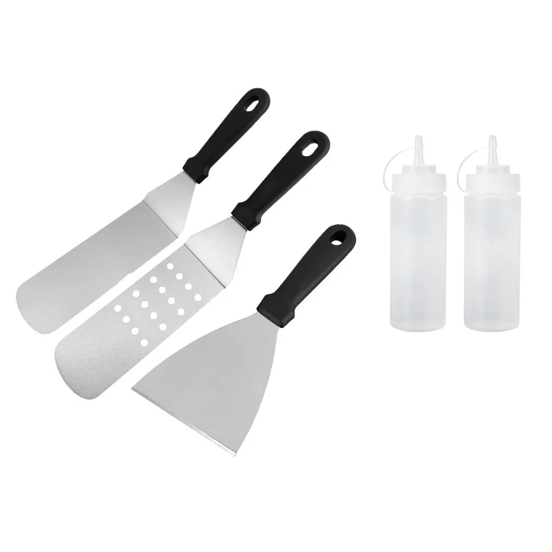 5 Pcs Kitchen Shovel Seasoning Bottle Fried Steak Grill Shovel Stainless Steel Plastic Handle Pan Shovel Fried Shovel
5 Pcs Kitchen Shovel Seasoning Bottle Fried Steak Grill Shovel Stainless Steel Plastic Handle Pan Shovel Fried Shovel