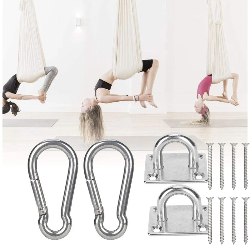 2 Sets Of Suspended Ceiling Wall Mount U-Shaped Hooks Stainless Steel Heavy Duty Multi-Function Hammock Hammock Hook Metal Base
2 Sets Of Suspended Ceiling Wall Mount U-Shaped Hooks Stainless Steel Heavy Duty Multi-Function Hammock Hammock Hook Metal Base