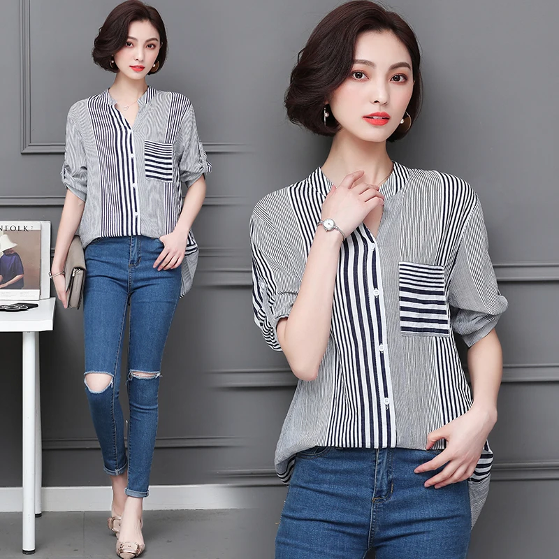 short sleeve striped blouse women shirts summer casual short sleeve kimono women blouses loose plus size women tops blusas mujer
short sleeve striped blouse women shirts summer casual short sleeve kimono women blouses loose plus size women tops blusas mujer