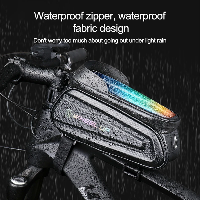 Bike Bicycle Front Top Tube Bag 7.0 inch Touch Screen Phone Case Bag Waterproof Cycling Phone Mount For MTB Frame Handlebar Bag
Bike Bicycle Front Top Tube Bag 7.0 inch Touch Screen Phone Case Bag Waterproof Cycling Phone Mount For MTB Frame Handlebar Bag