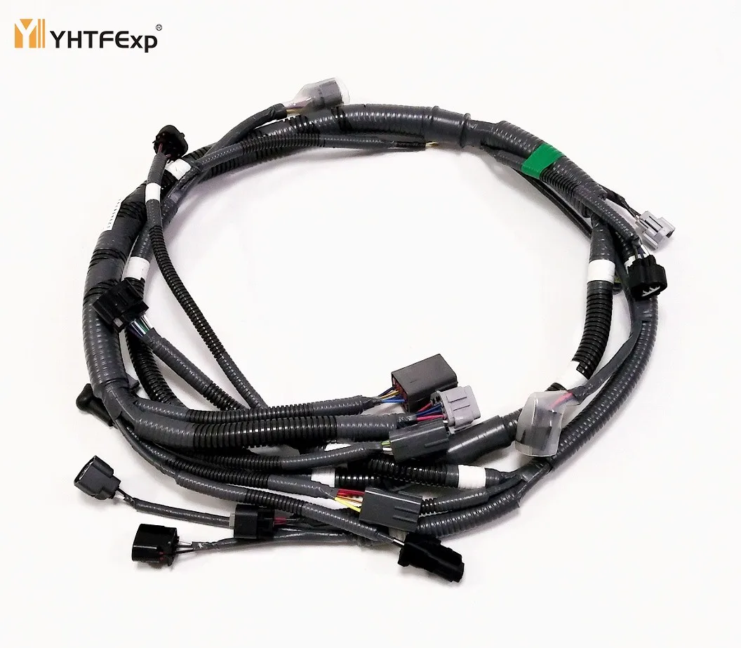 For Hitachi ZAX200/240-3 EFI 4HK1 engine wiring harness 8-98002897-7 Excavator parts
For Hitachi ZAX200/240-3 EFI 4HK1 engine wiring harness 8-98002897-7 Excavator parts