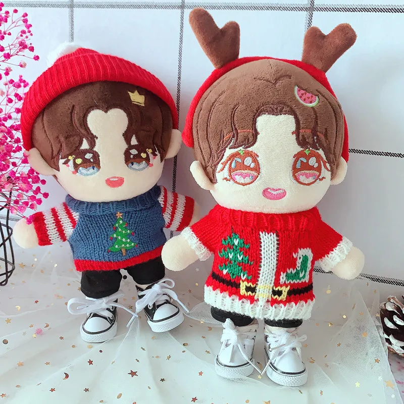 20cm exo star Doll Christmas tree sweater deer sweater accessories Christmas tree clothes pants hat doll accessories
20cm exo star Doll Christmas tree sweater deer sweater accessories Christmas tree clothes pants hat doll accessories