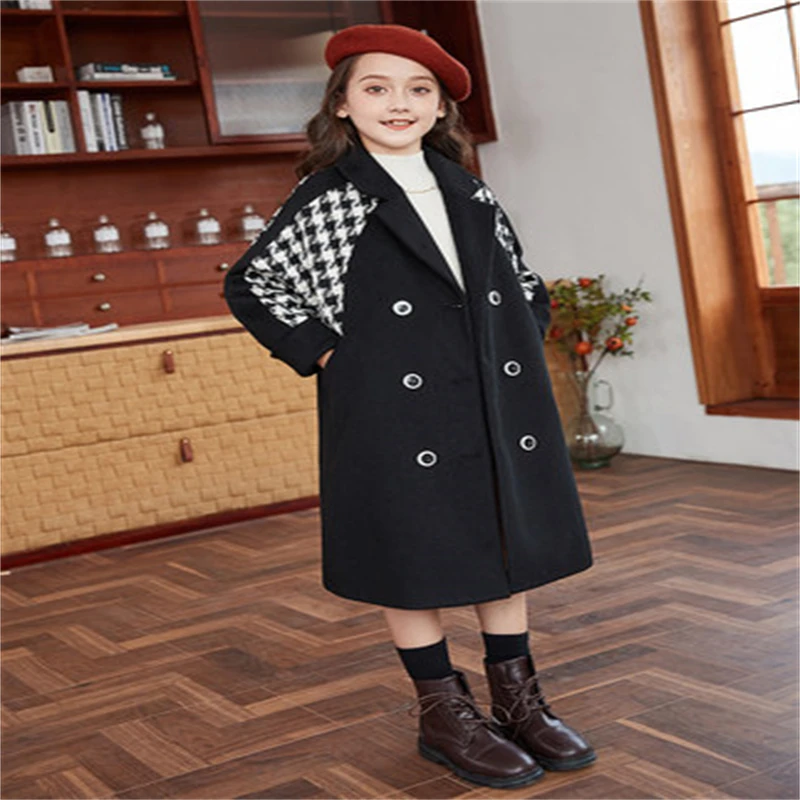 Girls Boys Wool Coat Jacket Outerwear 2021 Long Warm Thicken Plus Velvet Winter Autumn Cotton Baby's Kids Children's Clothing
Girls Boys Wool Coat Jacket Outerwear 2021 Long Warm Thicken Plus Velvet Winter Autumn Cotton Baby's Kids Children's Clothing