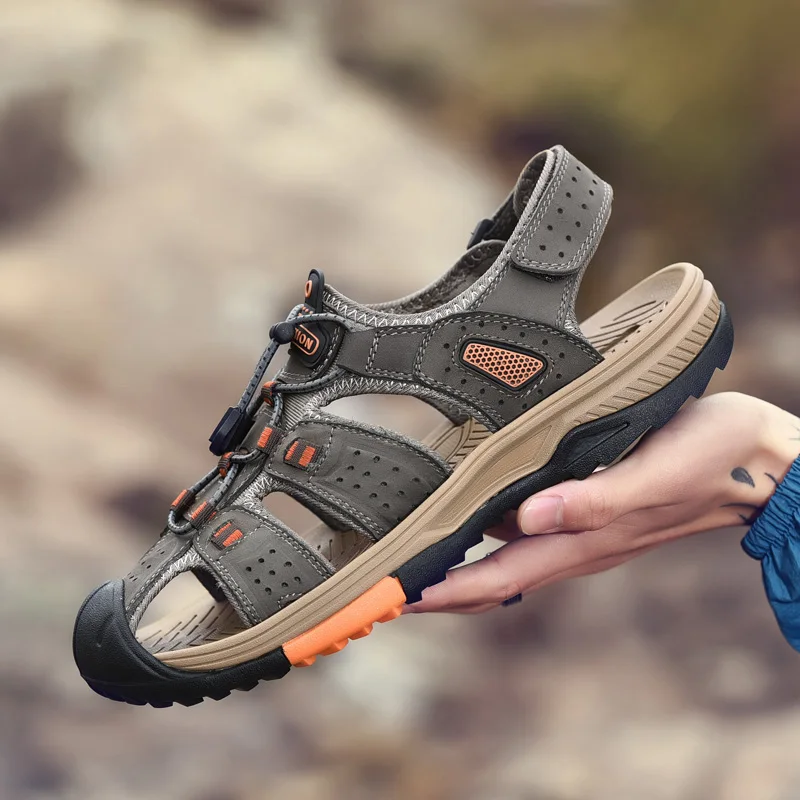 Sandals-men Sandalle Homme Sandale Ete Sport Sandals Sandalias De Cuero Para Hombre Sandalia Rasteira Men Leather
Sandals-men Sandalle Homme Sandale Ete Sport Sandals Sandalias De Cuero Para Hombre Sandalia Rasteira Men Leather