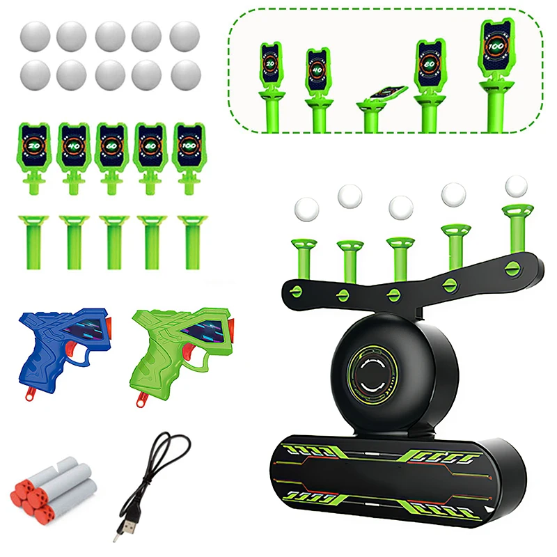 Electric Air Floating Ball Target Shooting Game Neutral Luminous Suspension Flying Ball Shooting Game Toy For Adult Xmas Gift
Electric Air Floating Ball Target Shooting Game Neutral Luminous Suspension Flying Ball Shooting Game Toy For Adult Xmas Gift