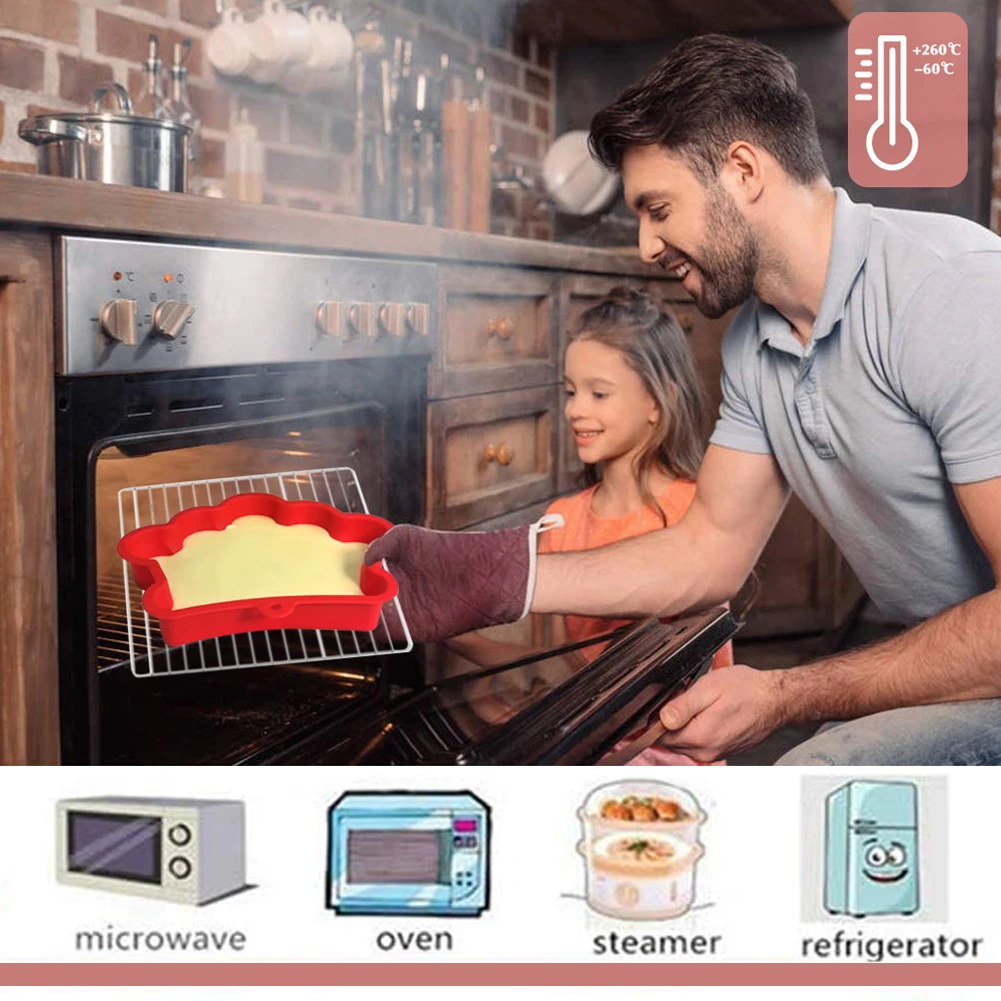 Pastry Bread 3D Silicone Baking Molds Red Guitar/Castle/Crown/Butterfly Shape Non-stick Moulds for Birthday Cake Chocolate Decor
Pastry Bread 3D Silicone Baking Molds Red Guitar/Castle/Crown/Butterfly Shape Non-stick Moulds for Birthday Cake Chocolate Decor