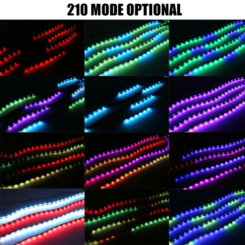 4PCS 12V IP65 Bluetooth App Control RGB LED Strip Under Car 60 90 cm Tube Underglow Underbody System Neon Light
4PCS 12V IP65 Bluetooth App Control RGB LED Strip Under Car 60 90 cm Tube Underglow Underbody System Neon Light