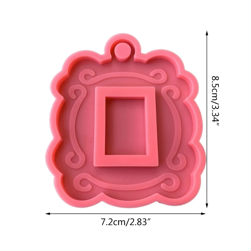 Keychain Epoxy Resin Mold Shiny Christmas Decoration Frame Shape Keyring Pendant DIY Crafts Casting Silicone Mould
Keychain Epoxy Resin Mold Shiny Christmas Decoration Frame Shape Keyring Pendant DIY Crafts Casting Silicone Mould