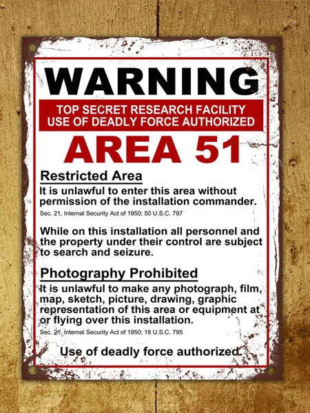 Metal Sign vintage style warning Area 51 funny decorative tin wall door plaque
Metal Sign vintage style warning Area 51 funny decorative tin wall door plaque