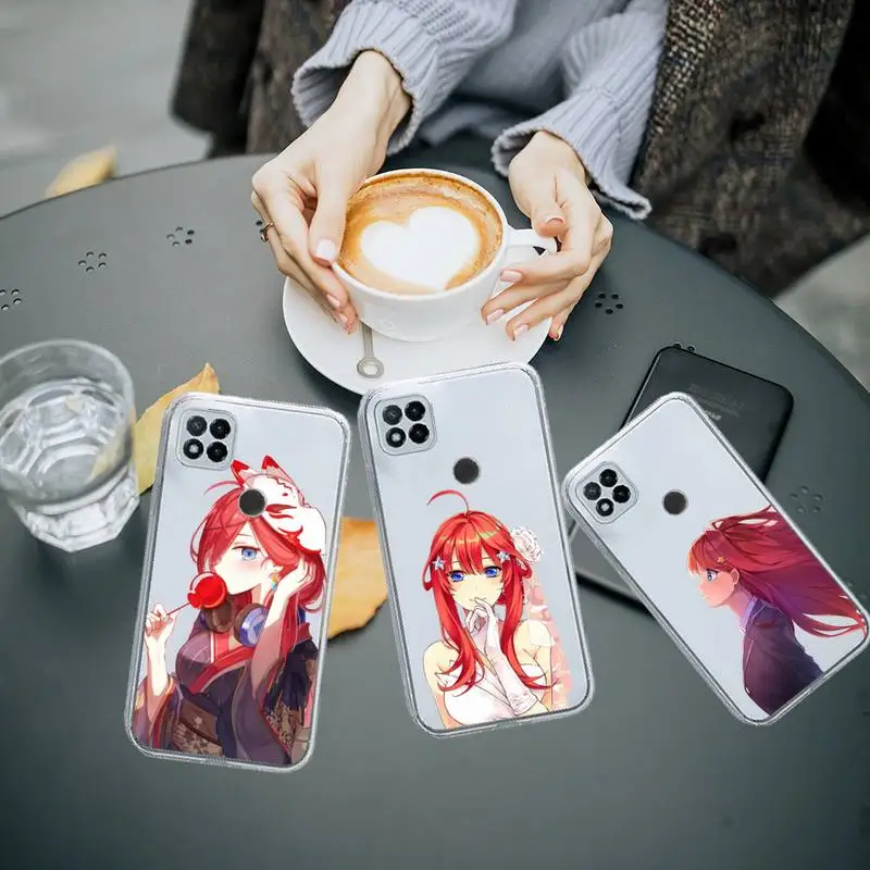 Japan anime Gotoubun no Hanayome Phone Case Transparent for Xiaomi redmi note 5 7 8 9 10 11 t S A lite pro high quality funda
Japan anime Gotoubun no Hanayome Phone Case Transparent for Xiaomi redmi note 5 7 8 9 10 11 t S A lite pro high quality funda