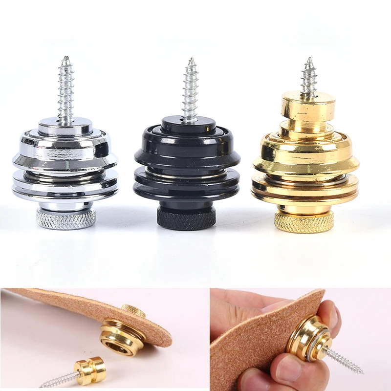 2Pcs Guitar / Bass Strap Lock Strap Lock Straplock Button Silver/Gold/Black Guitar Parts Accessories New
2Pcs Guitar / Bass Strap Lock Strap Lock Straplock Button Silver/Gold/Black Guitar Parts Accessories New