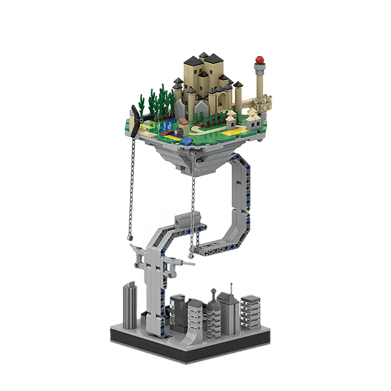 City Creator Street View Castle Sky Sculptures Suspended Gravity Building Blocks Bricks Educational Constructor Children's Toys
City Creator Street View Castle Sky Sculptures Suspended Gravity Building Blocks Bricks Educational Constructor Children's Toys