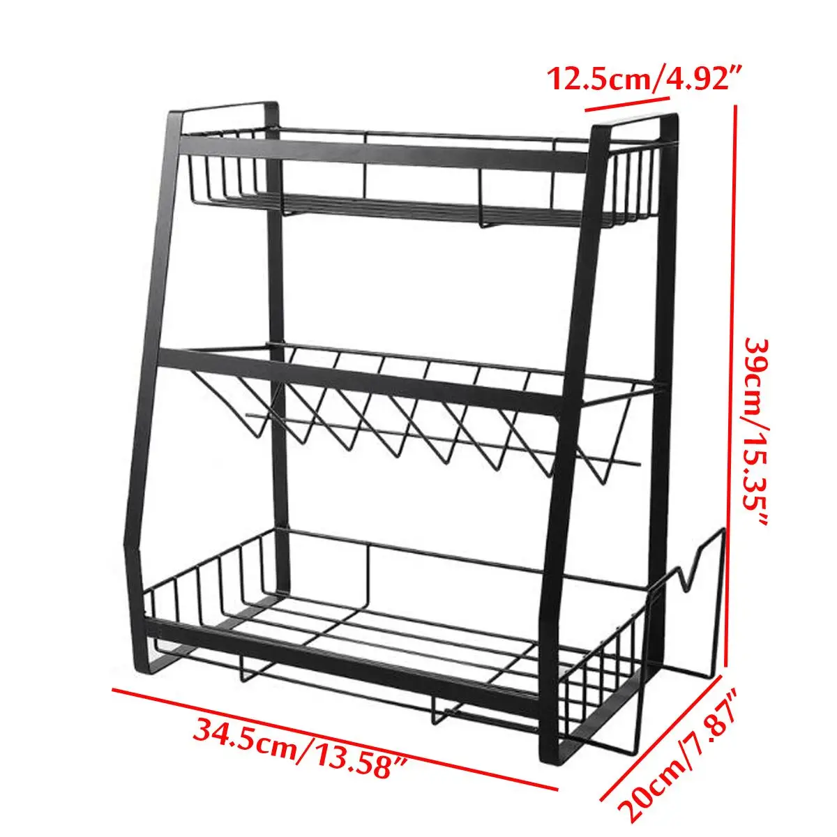 3 Layer Kitchen Shelf Rack Spice Jar Holder Seasonings Organizer Kitchen Storage Rack Bathroom Organizer Shelf 
3 Layer Kitchen Shelf Rack Spice Jar Holder Seasonings Organizer Kitchen Storage Rack Bathroom Organizer Shelf