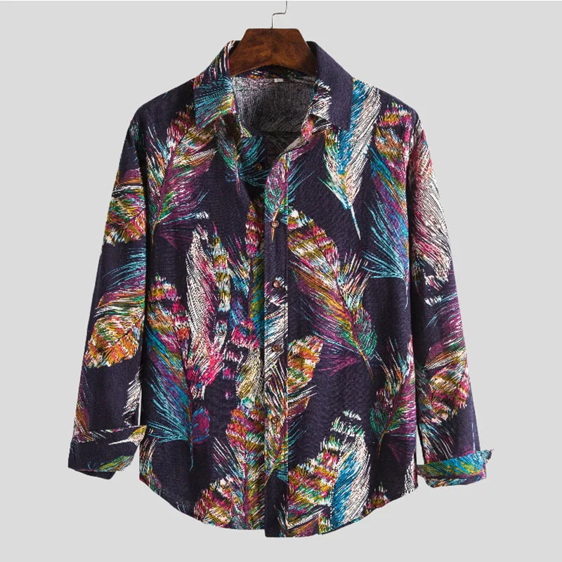 Chemise Homme Beach Shirt For Men 2020 Summer Long Sleeve Shirts Mens Holiday Vacation Clothing Ethnic Style Loose Streetwear
Chemise Homme Beach Shirt For Men 2020 Summer Long Sleeve Shirts Mens Holiday Vacation Clothing Ethnic Style Loose Streetwear