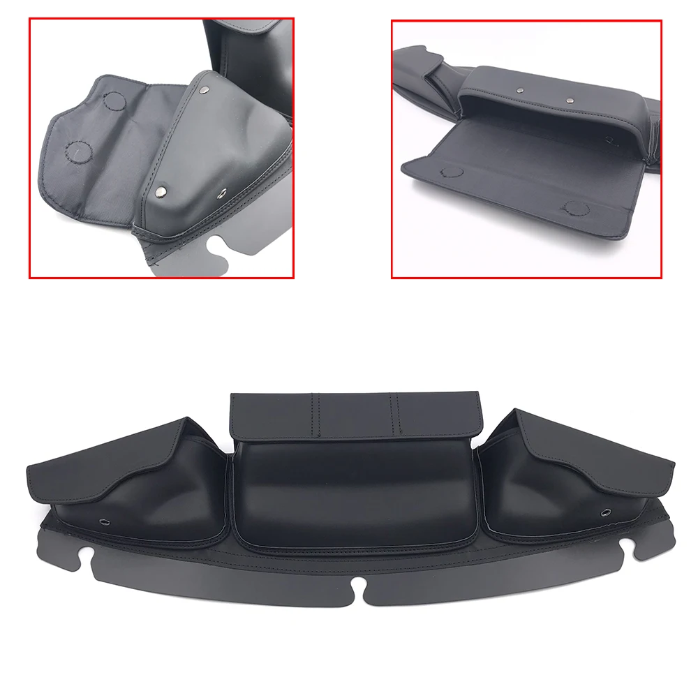 For Harley Street Glide Touring 2014-2018 Motorcycle Windshield Bag Saddle 3 Pouch Pocket Fairing Bag Front Frame Storage Bag
For Harley Street Glide Touring 2014-2018 Motorcycle Windshield Bag Saddle 3 Pouch Pocket Fairing Bag Front Frame Storage Bag