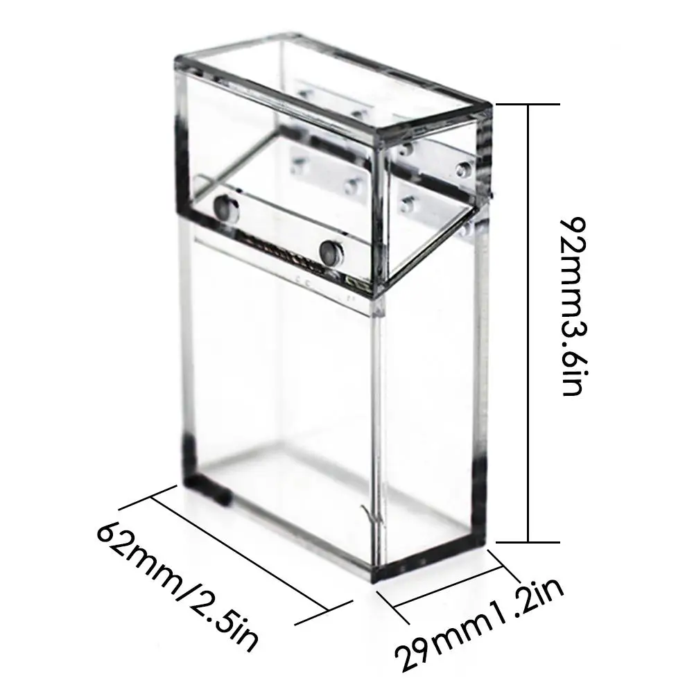 Fashion Acrylic Transparent Cigarette Case Metal Accessories Thick Portable Lighter Package Dust-proof Storage Box
Fashion Acrylic Transparent Cigarette Case Metal Accessories Thick Portable Lighter Package Dust-proof Storage Box