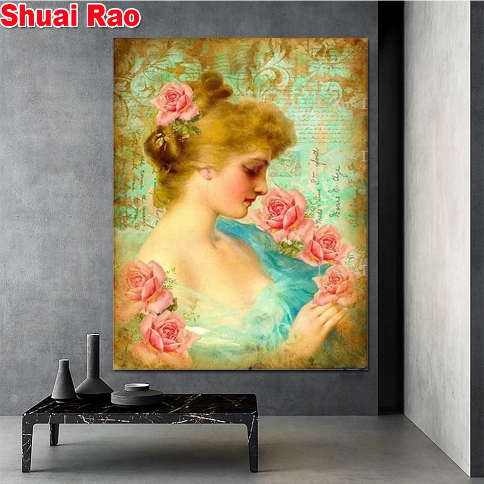 5d Europe rose woman wall stickers diamond painting flower girl 3d DIY diamond embroidery mosaic full square wall art,
5d Europe rose woman wall stickers diamond painting flower girl 3d DIY diamond embroidery mosaic full square wall art,