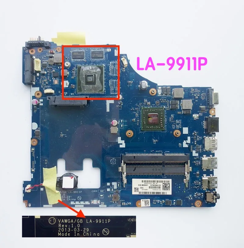 Подходит для материнской платы ноутбука Lenovo G505 VAWGA/GB LA-9911P Rev: 1,0, материнская плата 100% протестирована, полностью работает
Подходит для материнской платы ноутбука Lenovo G505 VAWGA/GB LA-9911P Rev: 1,0, материнская плата 100% протестирована, полностью работает