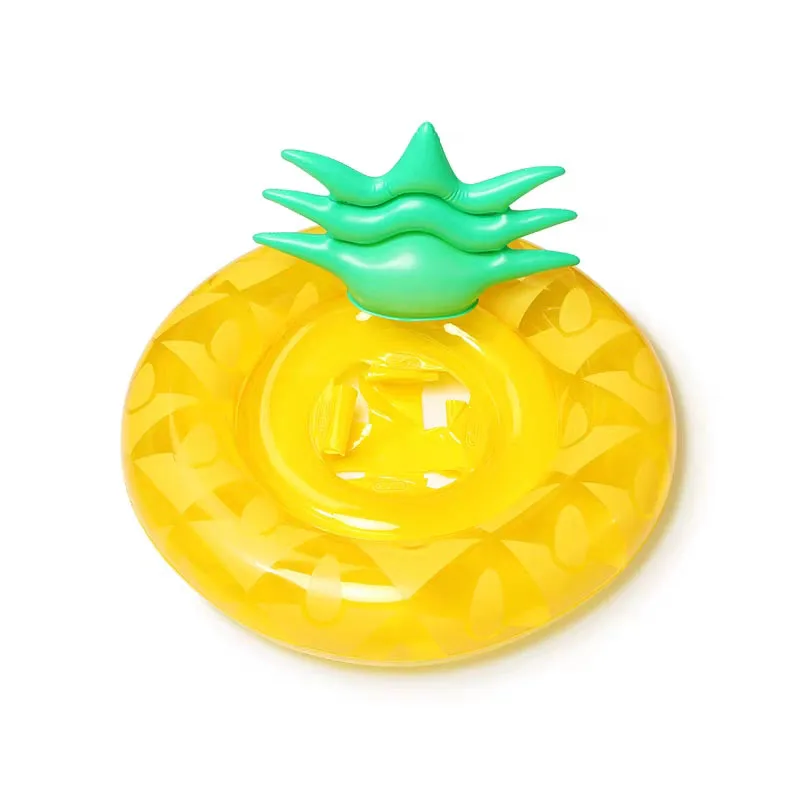 

Baby Pineapple Swimming Float Seat Inflatable Pool Float Summer Water Fun Pool Toys Kids Gifts Lifebuoy Swimming Ring 0-4 year
