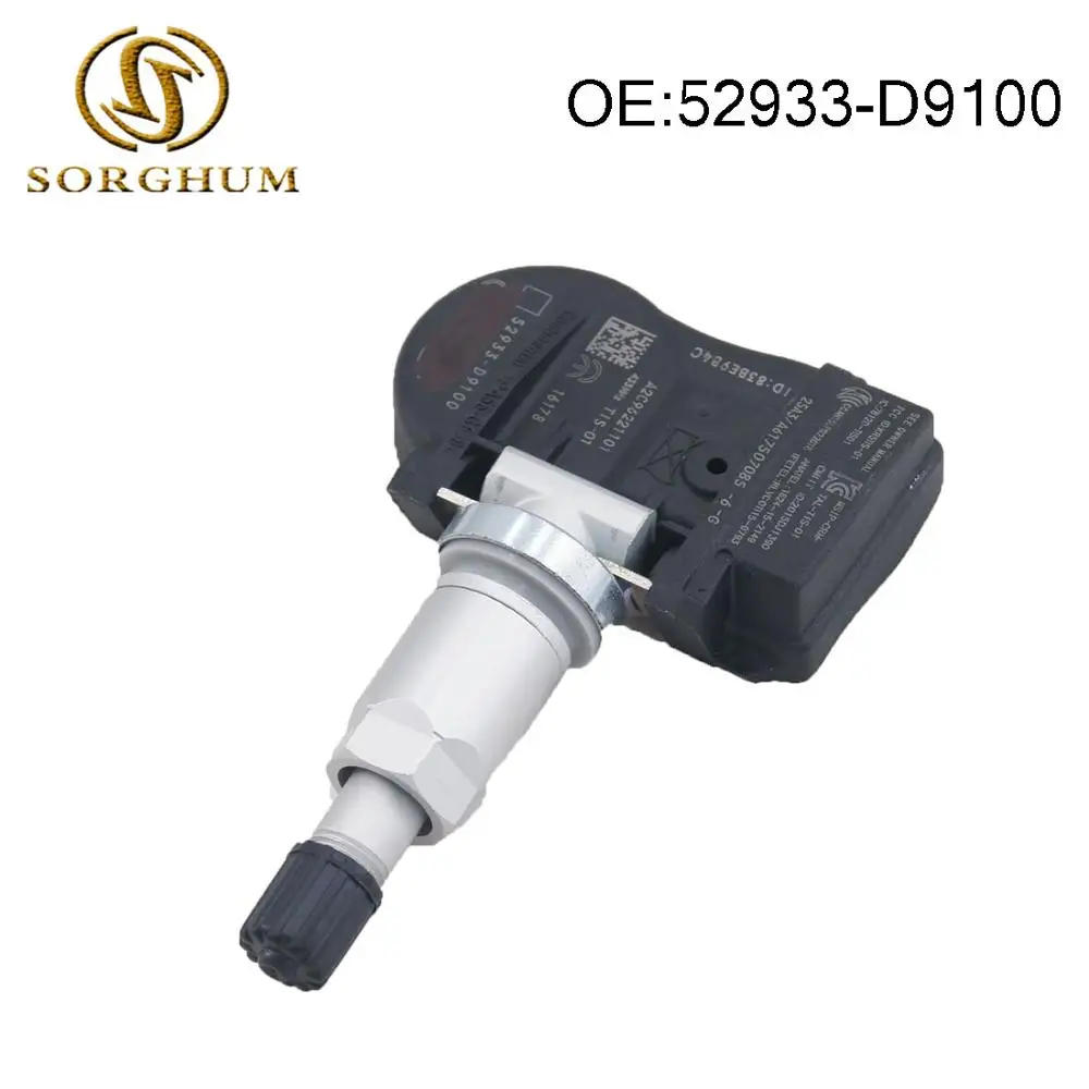 52933-D9100 A2C98607301 433MHZ TPMS Tire Pressure Monitor Sensor For Hyundai Elantra i30 KIA Sportage
52933-D9100 A2C98607301 433MHZ TPMS Tire Pressure Monitor Sensor For Hyundai Elantra i30 KIA Sportage