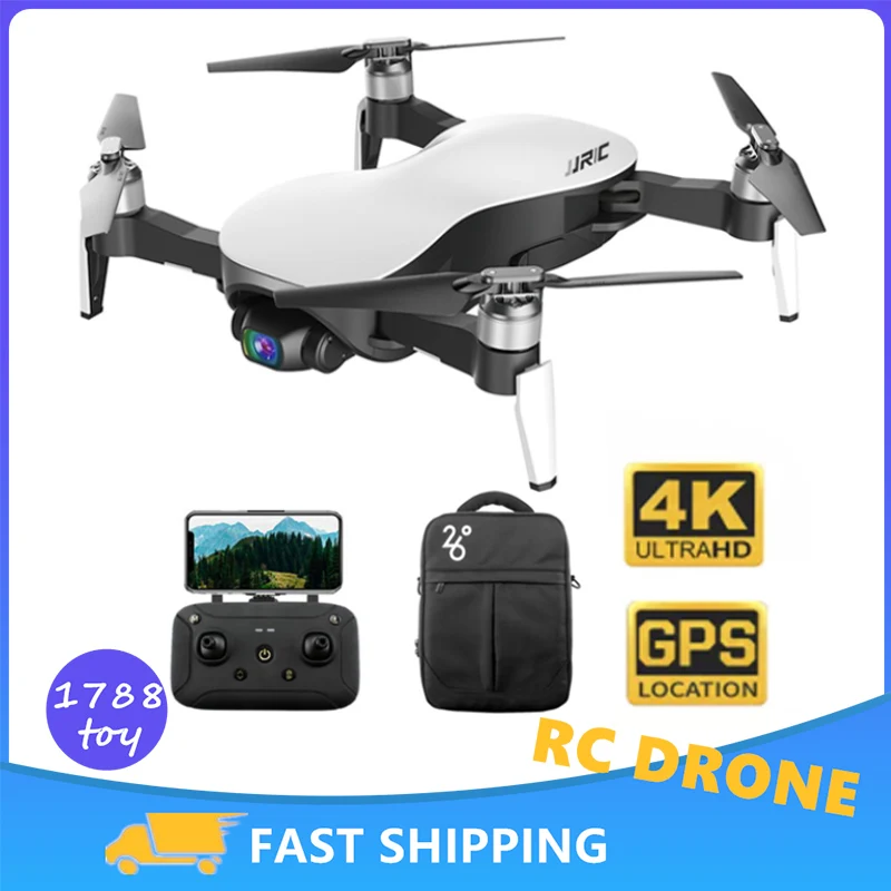 JJRC 3 Axis Gimble GPS RC Drone X12 Anti-Shake with WIFI FPV 4K HD Camera Brushless Motor Foldable Quadcopter Vs H117S Zino
JJRC 3 Axis Gimble GPS RC Drone X12 Anti-Shake with WIFI FPV 4K HD Camera Brushless Motor Foldable Quadcopter Vs H117S Zino
