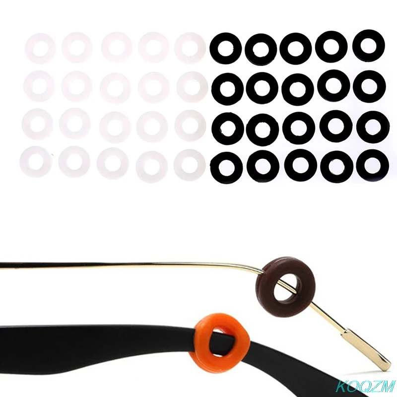 10Pairs New Black/White Round Glasses Ear Hooks Eyeglasses Sports Temple Tips Anti Slip Silicone Grips
10Pairs New Black/White Round Glasses Ear Hooks Eyeglasses Sports Temple Tips Anti Slip Silicone Grips