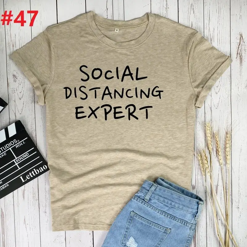 Social Distancing Expert 2021 GiRL T Shirt Women Plus Size Harajuku Tops Summer Tops Graphic Tees Women Funny Kawaii Clothes
Social Distancing Expert 2021 GiRL T Shirt Women Plus Size Harajuku Tops Summer Tops Graphic Tees Women Funny Kawaii Clothes