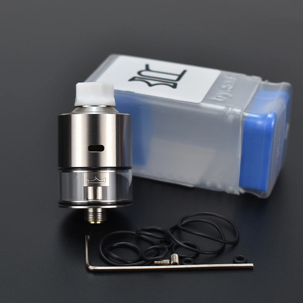 SXK Monarch R Style RDTA Rebuildable Dripping Tank Atomizer 316 Stainless Steel 22mm Diameter
SXK Monarch R Style RDTA Rebuildable Dripping Tank Atomizer 316 Stainless Steel 22mm Diameter