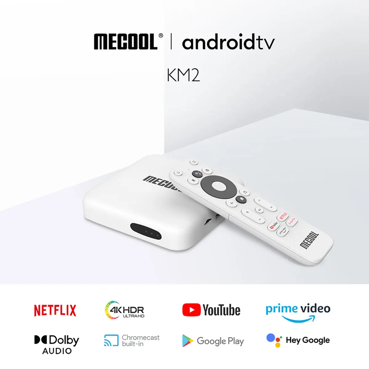 Mecool TV Media Receiver Box KM2 Android 10.0 With Netflix 4K 2G 8G BT4.2 Google Assistant 4K HD AV1 For Youtube Prime Video
Mecool TV Media Receiver Box KM2 Android 10.0 With Netflix 4K 2G 8G BT4.2 Google Assistant 4K HD AV1 For Youtube Prime Video