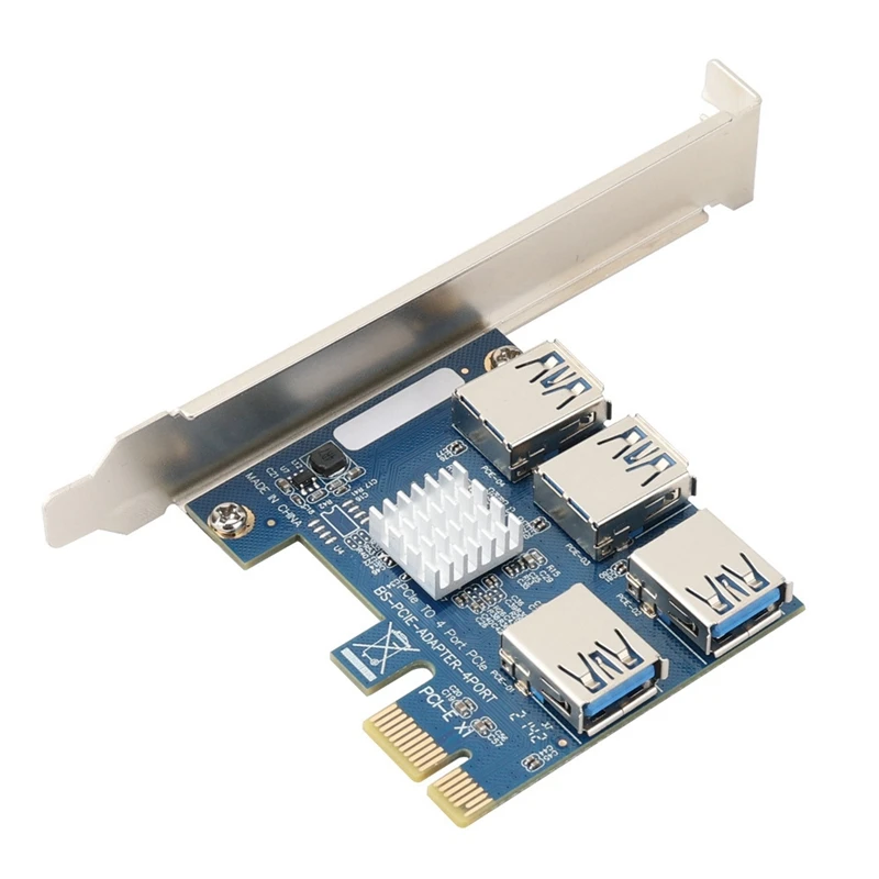 Pcie переходная карта от 1 до 4, Слоты Pci Express 16X, переходная карта Pci-E USB 3,0, адаптер, Графическая карта, карта расширения
Pcie переходная карта от 1 до 4, Слоты Pci Express 16X, переходная карта Pci-E USB 3,0, адаптер, Графическая карта, карта расширения