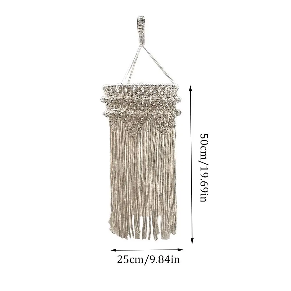 Hand Woven Chandelier Lampshade Bohemian Macrame Wall Hanging Tapestry Room Coffee Restaurant Decoration
Hand Woven Chandelier Lampshade Bohemian Macrame Wall Hanging Tapestry Room Coffee Restaurant Decoration