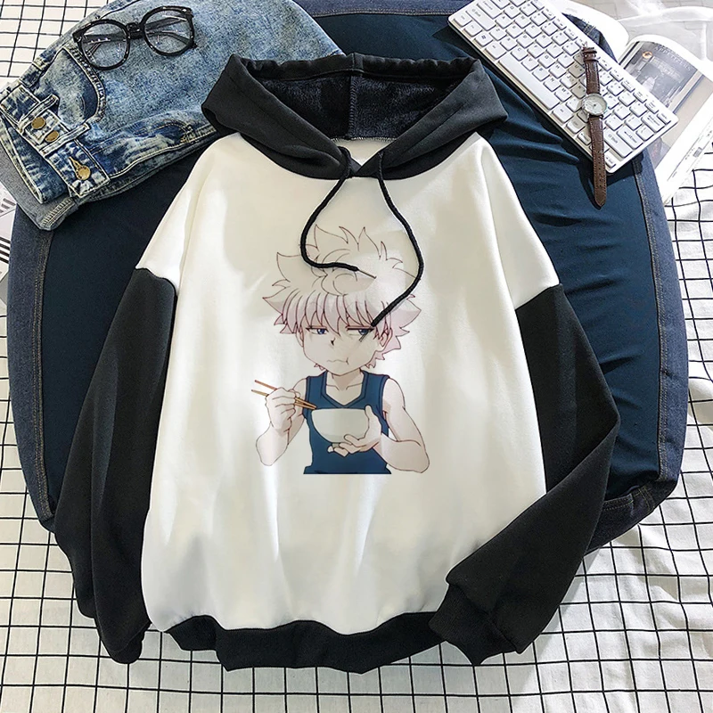 Kawaii Hunter X Hunter Hoodies Sweatshirt Killua Zoldyck Anime Manga Loose Sweatshirt Hoody Pullover Oversized Hoodie Aesthetic
Kawaii Hunter X Hunter Hoodies Sweatshirt Killua Zoldyck Anime Manga Loose Sweatshirt Hoody Pullover Oversized Hoodie Aesthetic